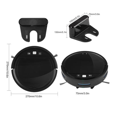Aspiradora Robótica Inteligente con Recarga Automática y Control Remoto - Image 30