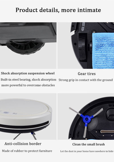 Aspiradora Robótica Inteligente con Recarga Automática y Control Remoto - Image 32