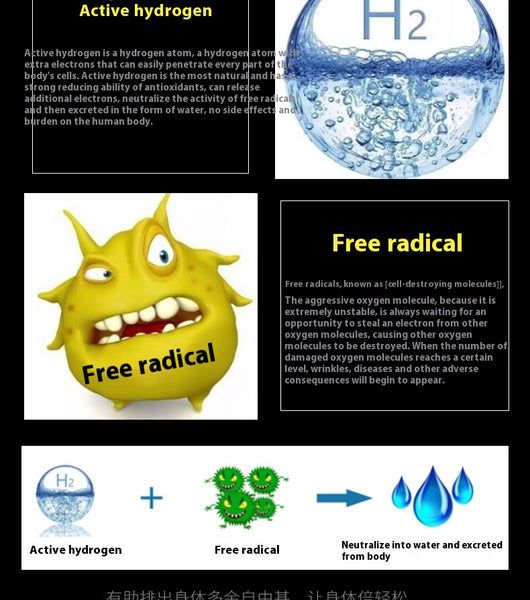 Vaso Generador de Agua Hidrogenada con Aniones - Portátil e Inalámbrico - Image 27