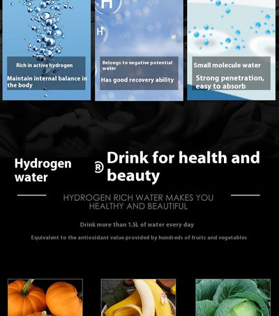 Vaso Generador de Agua Hidrogenada con Aniones - Portátil e Inalámbrico - Image 30