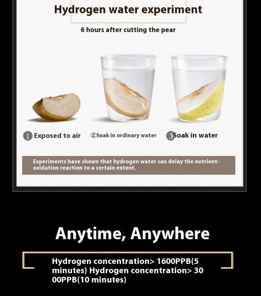 Vaso Generador de Agua Hidrogenada con Aniones - Portátil e Inalámbrico - Image 32