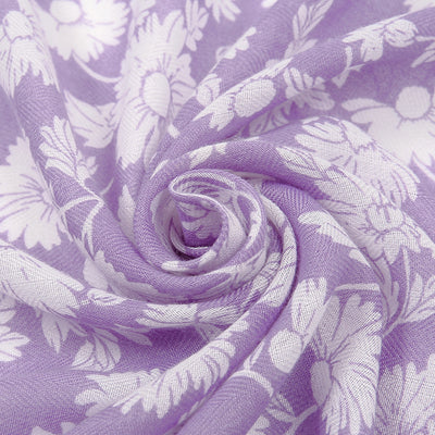 Pañoleta de Algodón Twill Flores Delicadas - Image 6