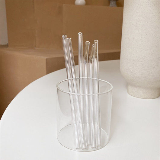Pajitas de Vidrio Reutilizables para Té de Burbujas y Bebidas Frías - Image 29