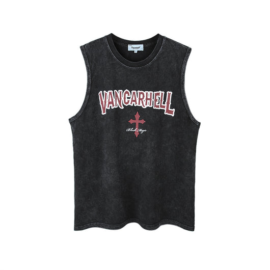 Camiseta Sin Mangas Estilo Desgastado para Hombre - Image 29