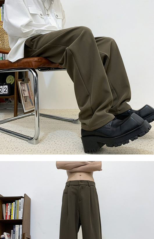 Pantalones de Vestir Holgados para Hombre - Image 9
