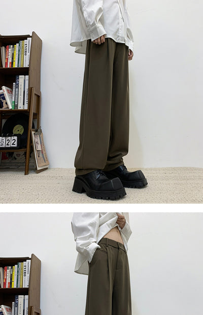 Pantalones de Vestir Holgados para Hombre - Image 14