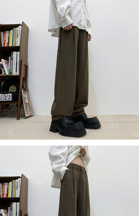 Pantalones de Vestir Holgados para Hombre - Image 14