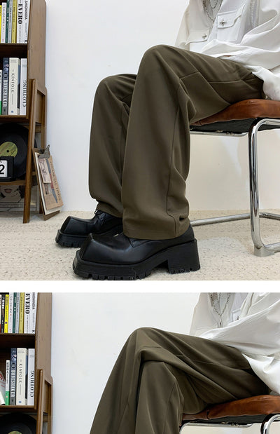 Pantalones de Vestir Holgados para Hombre - Image 18