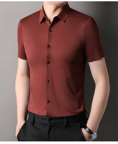 Camisa Tencel sin Planchado Anti-arrugas para Hombre - Image 15