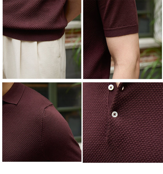 Polo Casual de Punto Manga Corta - Image 33