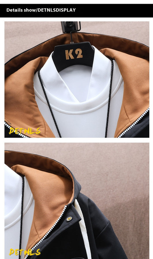 Conjunto de Pantalón y Chaqueta Otoñal para Hombre Estilo Casual - Image 13