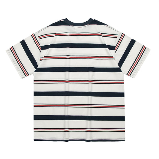 Camiseta Manga Corta con Rayas Contrastantes para Hombre - Image 10