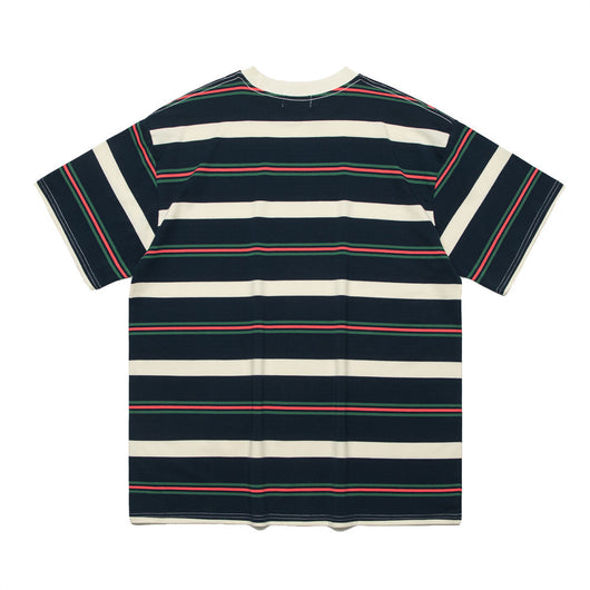 Camiseta Manga Corta con Rayas Contrastantes para Hombre - Image 14