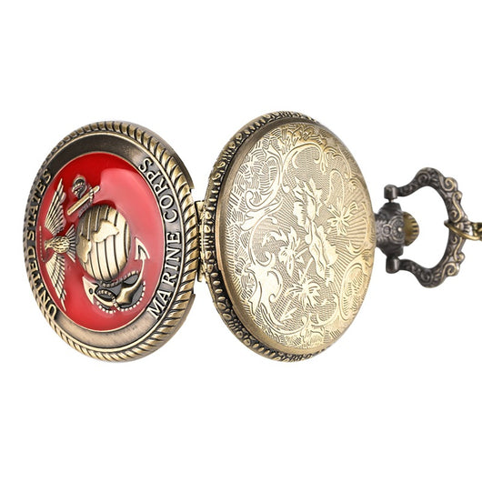 Reloj Collar Colgante Conmemorativo Rojo Elegante - Image 7