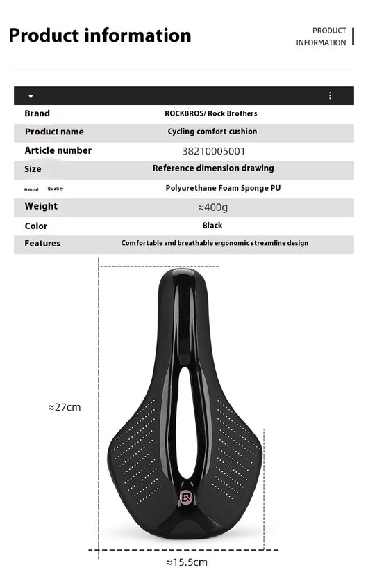 Asiento Cómodo Gel para Bicicleta de Montaña y Ruta - Image 11