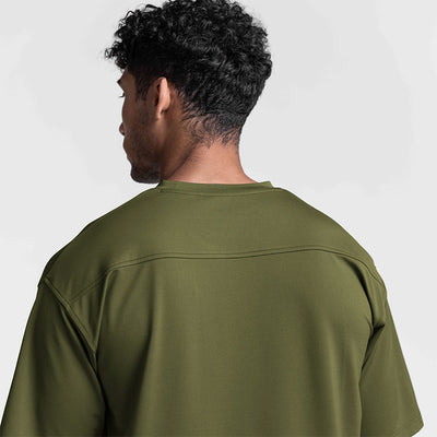 Playera Deportiva Hombre Transpirable Absorbe Sudor Color Sólido - Image 13