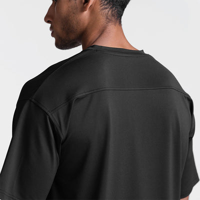 Playera Deportiva Hombre Transpirable Absorbe Sudor Color Sólido - Image 22