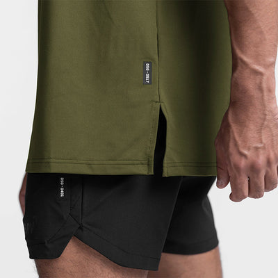 Playera Deportiva Hombre Transpirable Absorbe Sudor Color Sólido - Image 26