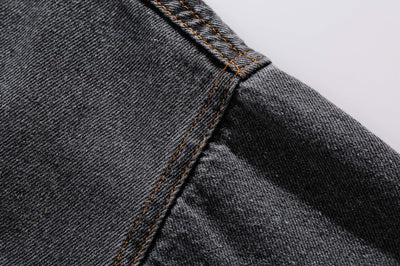 Camisa Denim Retro Estilo Japonés Manga Corta para Hombre - Image 16
