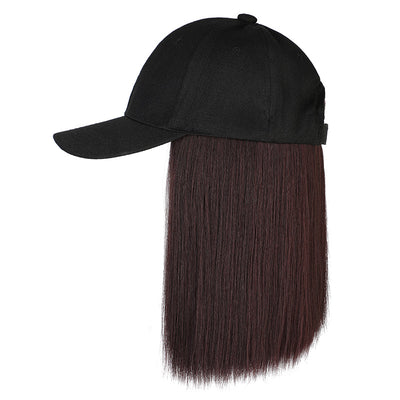 Peluca Bob Corto Liso con Gorro - Cabello hasta la Clavícula - Image 10