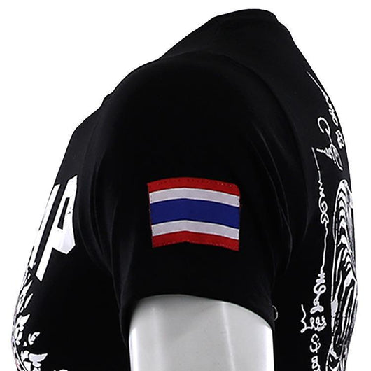 Playera de Entrenamiento Muay Thai Tigre - Tela Stretch Transpirable - Image 8