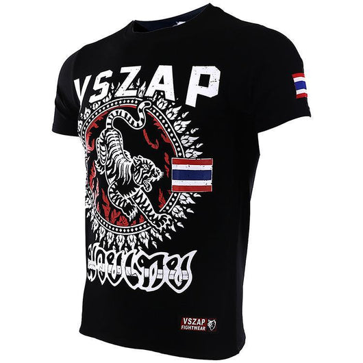 Playera de Entrenamiento Muay Thai Tigre - Tela Stretch Transpirable - Image 10