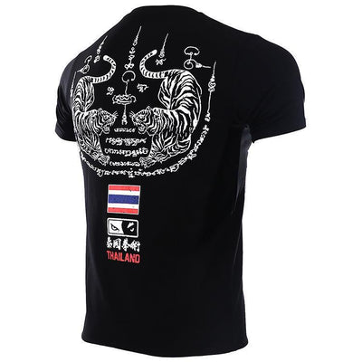 Playera de Entrenamiento Muay Thai Tigre - Tela Stretch Transpirable - Image 18