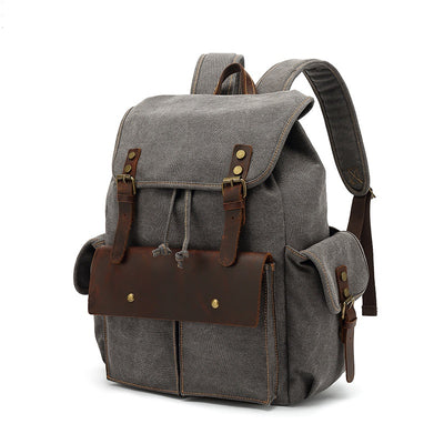 Mochila Retro de Lona Resistente - Image 18