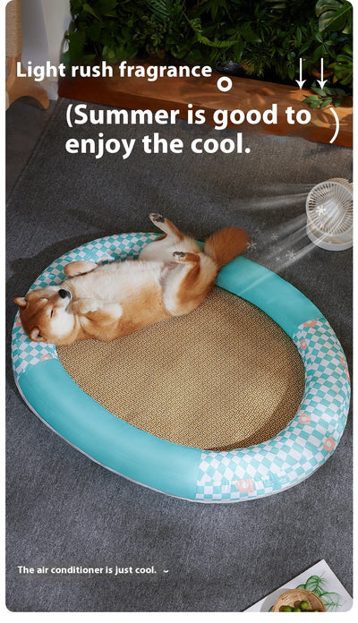 Colchoneta Refrescante para Mascotas - Nido Ovalado con Tecnología Cooling - Image 20