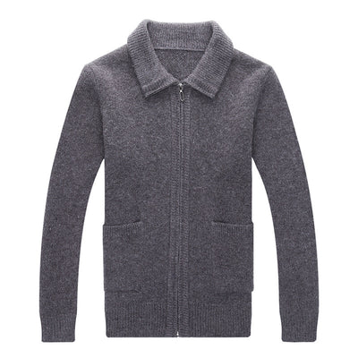 Chaqueta Casual de Alpaca con Cierre y Solapa - Tejido Polar Premium - Image 18