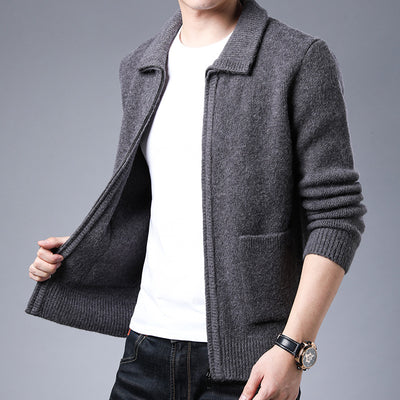 Chaqueta Casual de Alpaca con Cierre y Solapa - Tejido Polar Premium - Image 20
