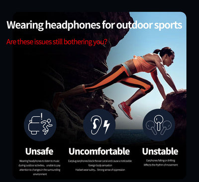 Auriculares Inalámbricos de Conducción Ósea Bluetooth - Image 18