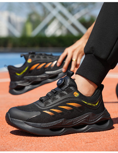 Zapatos de Seguridad Laboral Tejidos Ligeros con Cierre de Botones - Image 35