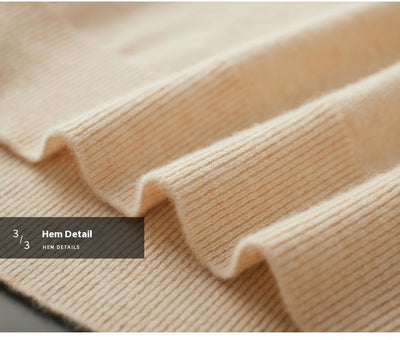 Suéter de Cuello Redondo 100% Cashmere para Hombre - Otoño e Invierno - Image 29