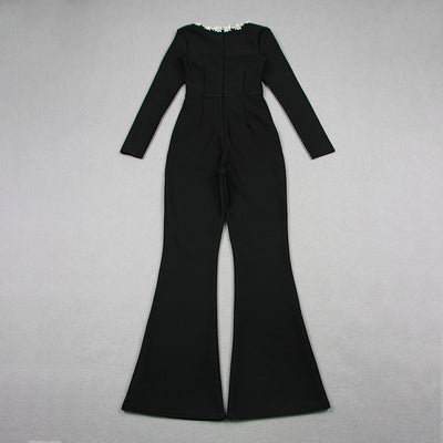 Jumpsuit Elegante Hueco de Cintura Alta para Mujer - Image 10