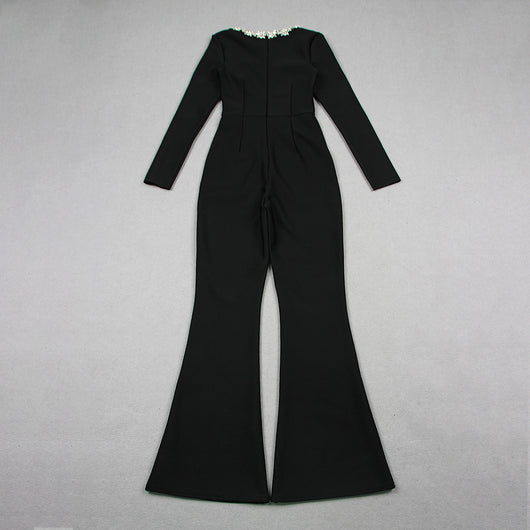 Jumpsuit Elegante Hueco de Cintura Alta para Mujer - Image 10