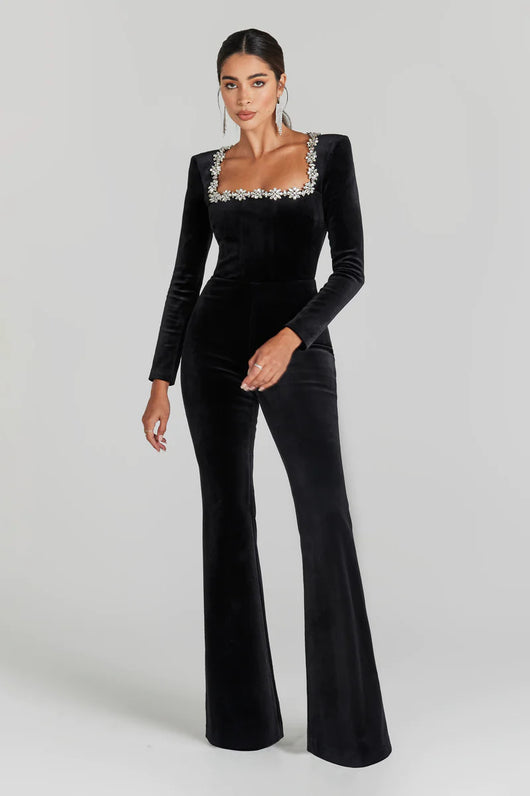 Jumpsuit Elegante Hueco de Cintura Alta para Mujer - Image 12