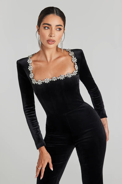 Jumpsuit Elegante Hueco de Cintura Alta para Mujer - Image 13