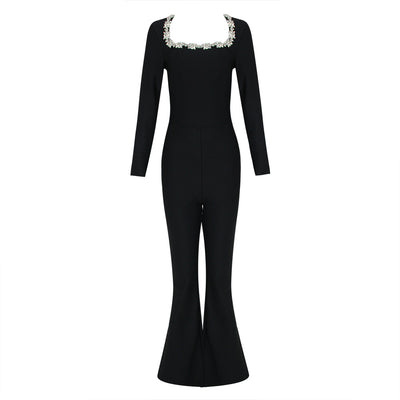 Jumpsuit Elegante Hueco de Cintura Alta para Mujer - Image 15