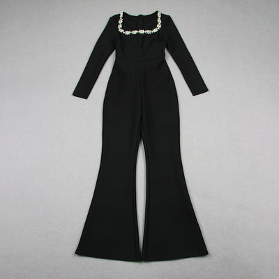 Jumpsuit Elegante Hueco de Cintura Alta para Mujer - Image 18