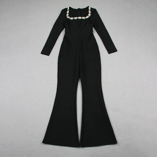 Jumpsuit Elegante Hueco de Cintura Alta para Mujer - Image 18