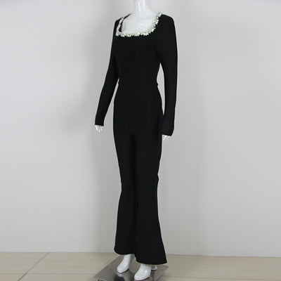 Jumpsuit Elegante Hueco de Cintura Alta para Mujer - Image 21