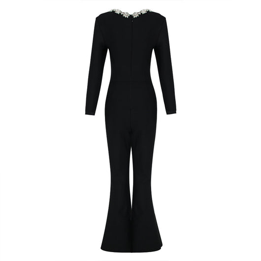 Jumpsuit Elegante Hueco de Cintura Alta para Mujer - Image 22