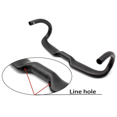 Manillar Curvo de Fibra de Carbono para Bicicleta de Ruta - Acabado Mate - Image 10