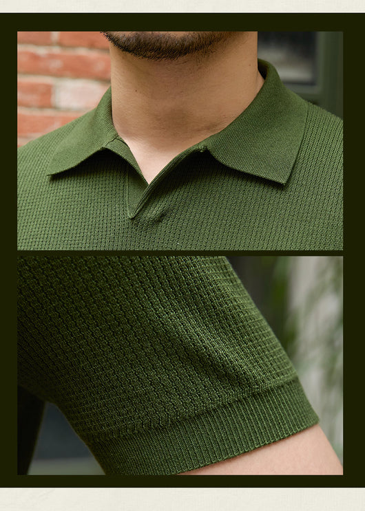 Suéter Tejido Retro Casual para Hombre Estilo Ejecutivo - Image 16