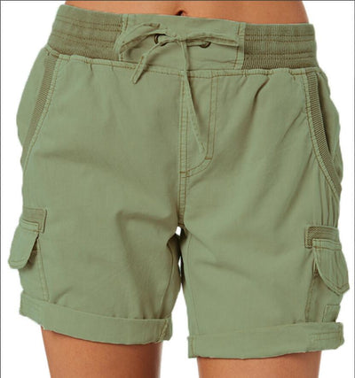 Shorts Cargo Cintura Alta para Mujer - Estilo Casual - Image 23