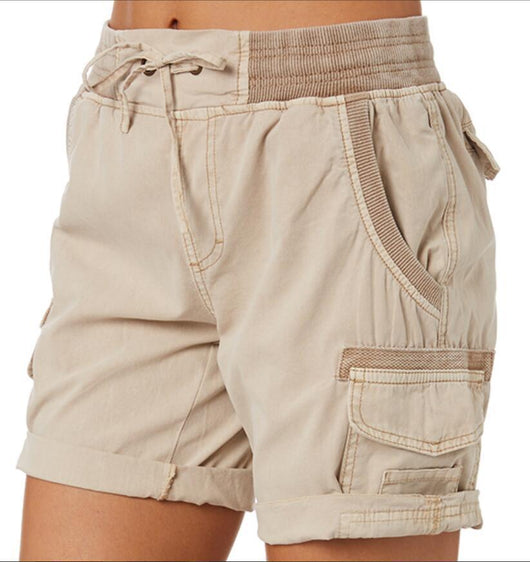 Shorts Cargo Cintura Alta para Mujer - Estilo Casual - Image 29