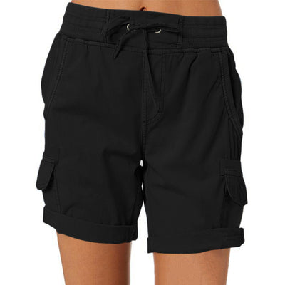 Shorts Cargo Cintura Alta para Mujer - Estilo Casual - Image 30