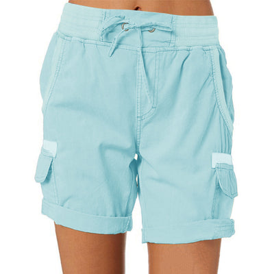 Shorts Cargo Cintura Alta para Mujer - Estilo Casual - Image 32
