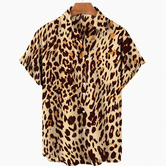 Camisa Casual Hombre con Impresión 3D Digital - Image 14